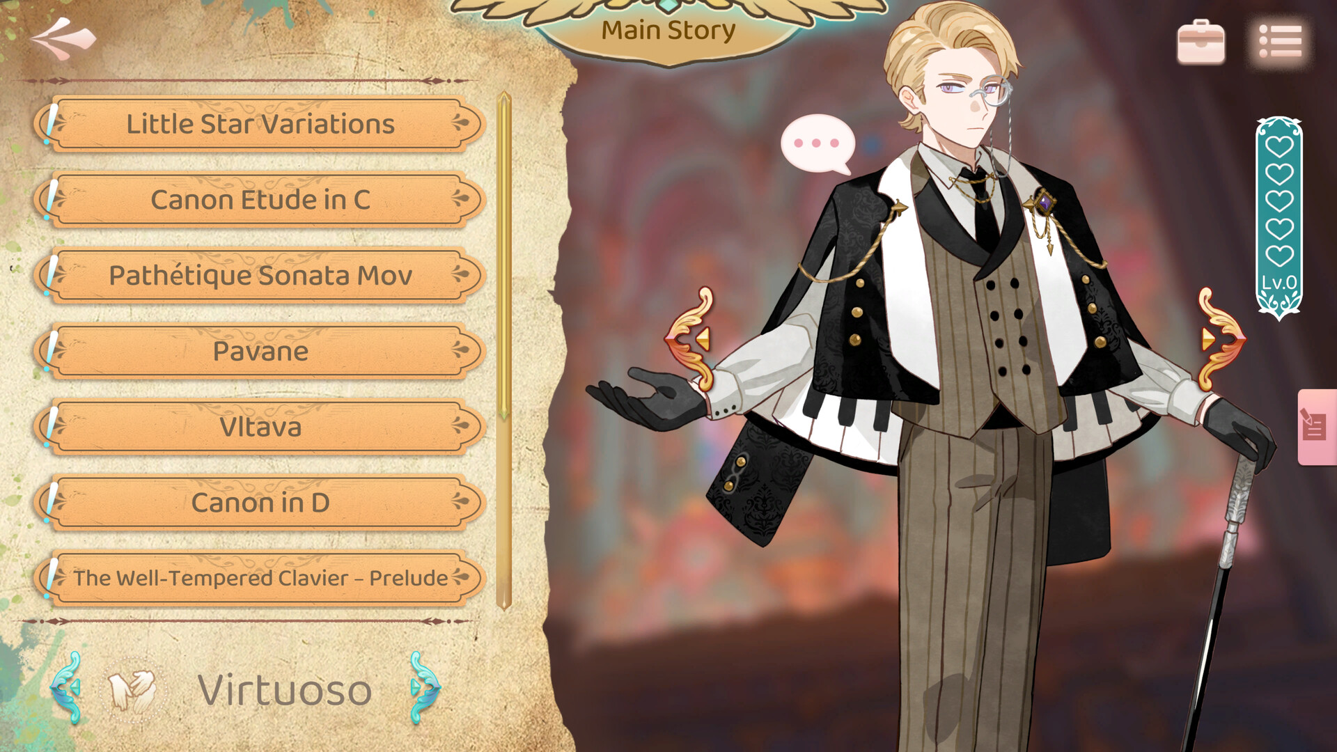 Concerto on White: Cajon Story screenshot #5