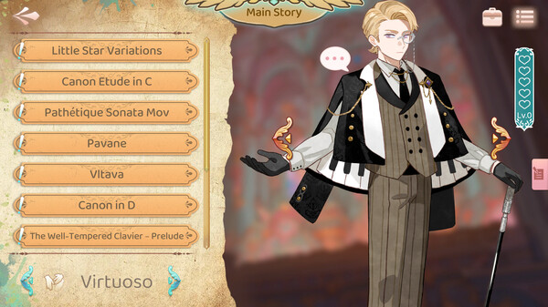 Concerto on White: Cajon Story screenshot 5