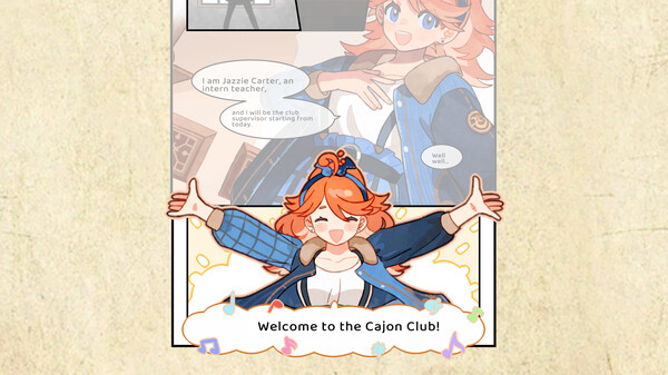 Concerto on White: Cajon Story game for windows Pc 1