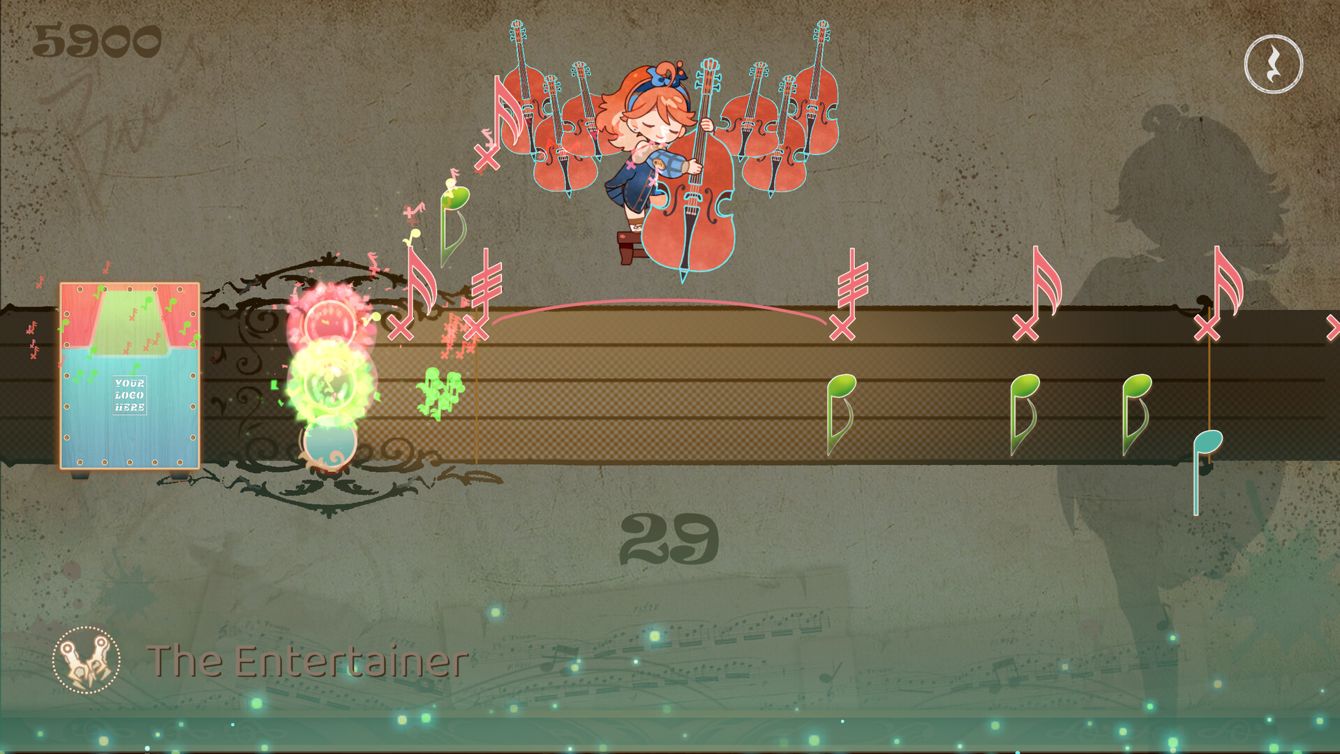 Concerto on White: Cajon Story screenshot #2