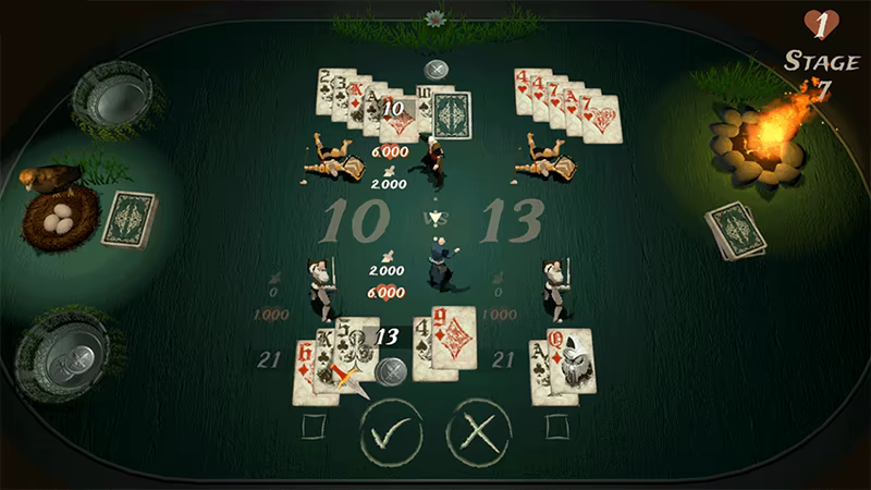 Blackjack Wars video 4