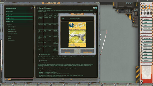 Fantasy Grounds - Fallout RPG - NPC Pack - Hollywood Heroes