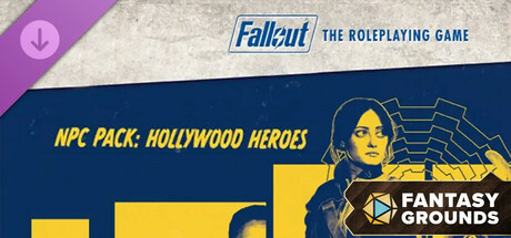 Fantasy Grounds - Fallout RPG - NPC Pack - Hollywood Heroes cover art