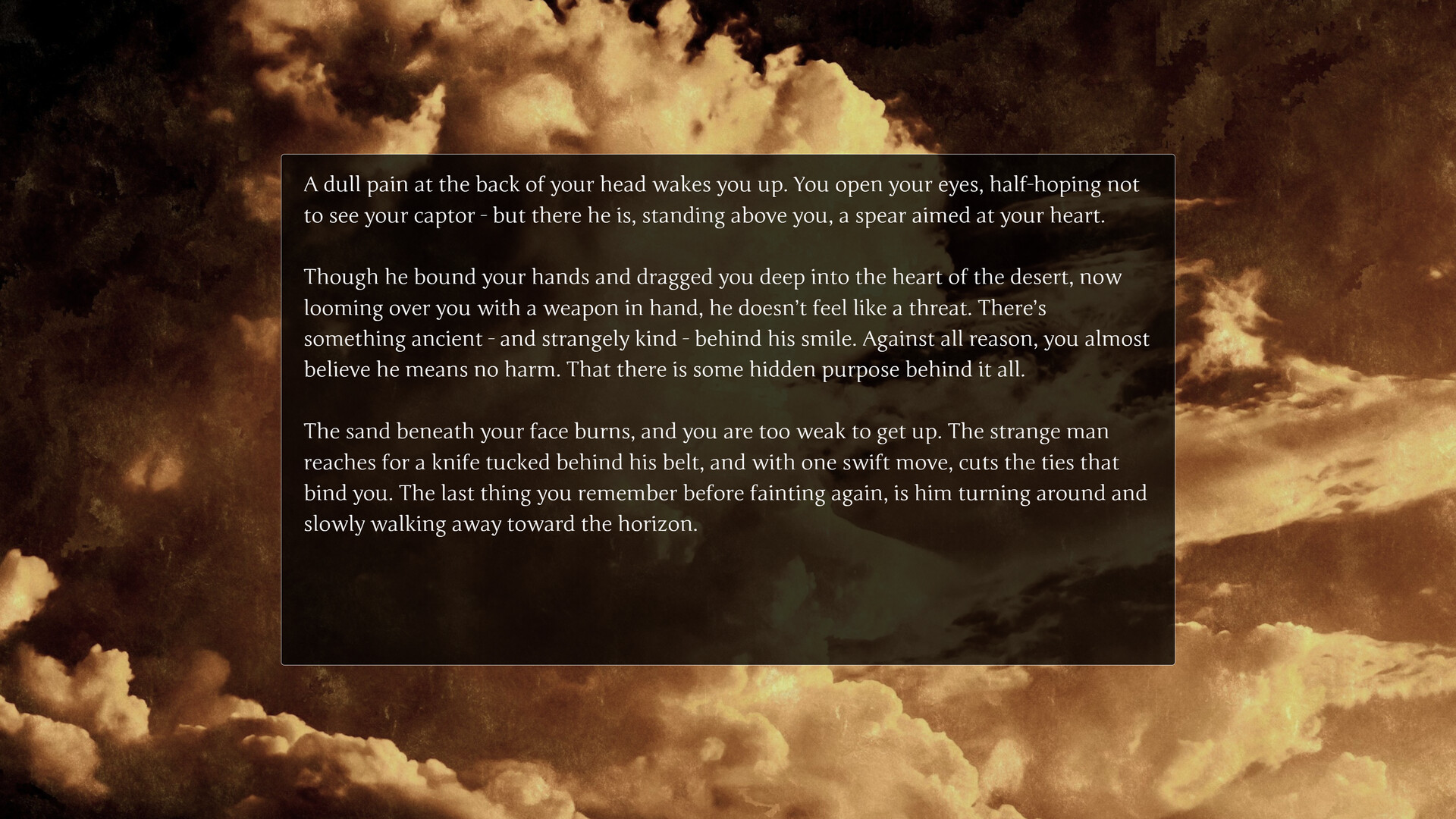 Bael's Rock: A Text Adventure screenshot #1