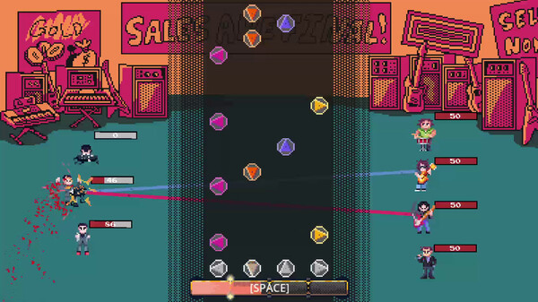 Rock Quest: A Rhythm Adventure screenshot 1