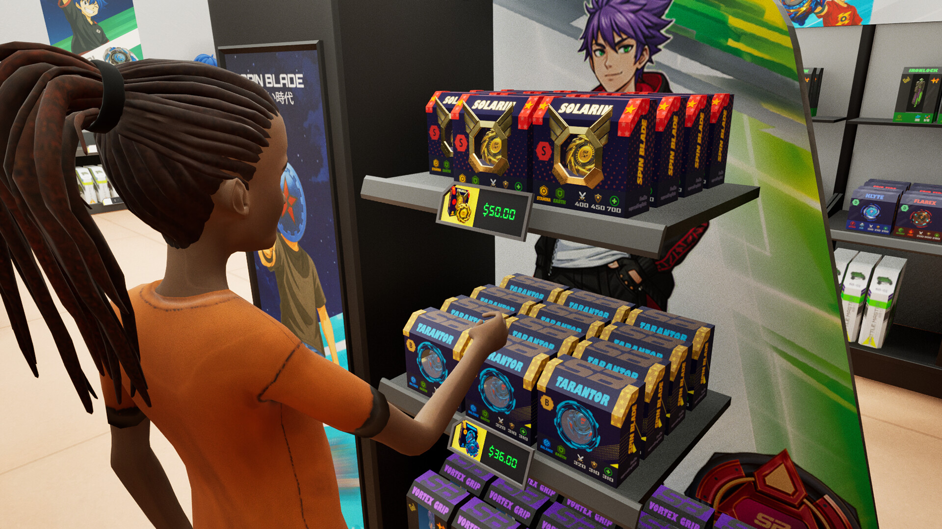 Spin Blade Shop Simulator screenshot #3