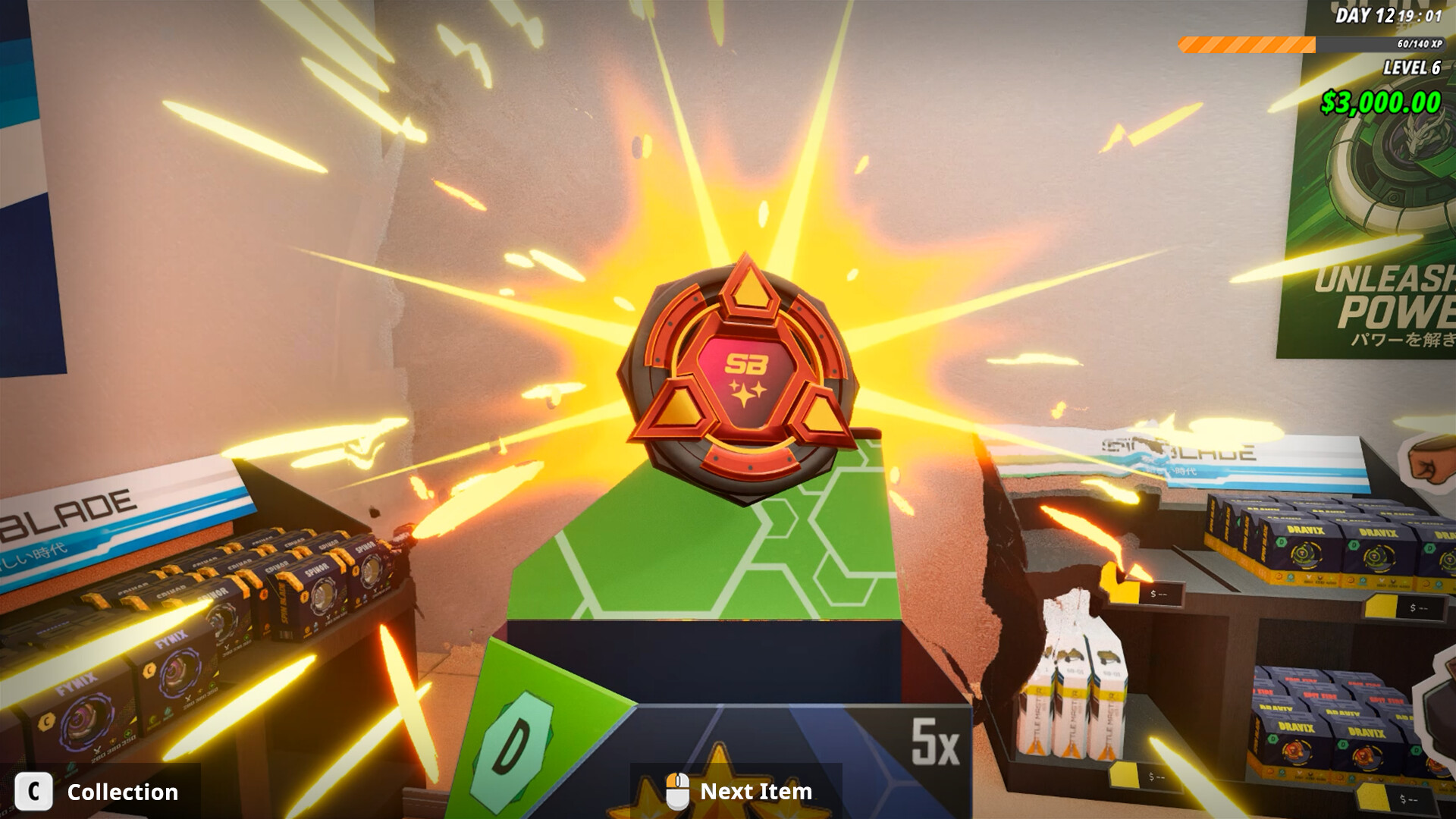 Spin Blade Shop Simulator screenshot #4