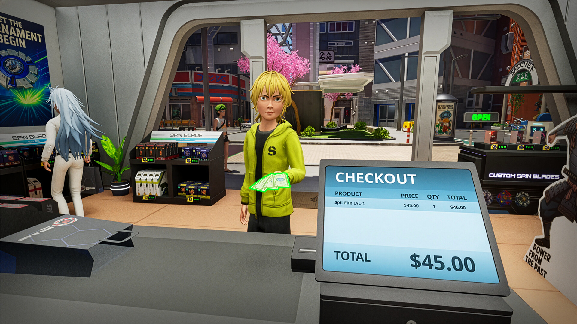 Spin Blade Shop Simulator Featured Screenshot #1