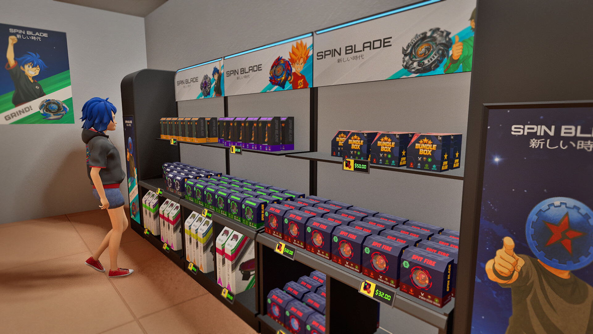 Spin Blade Shop Simulator screenshot #6