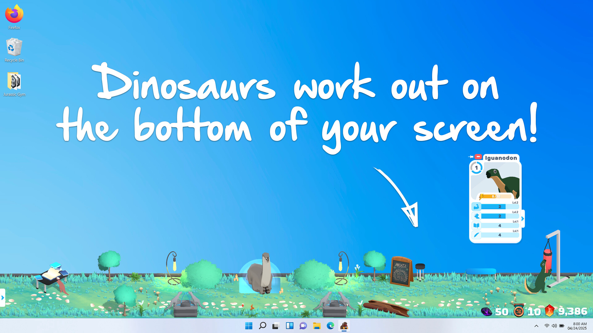 Jurassic Gym screenshot