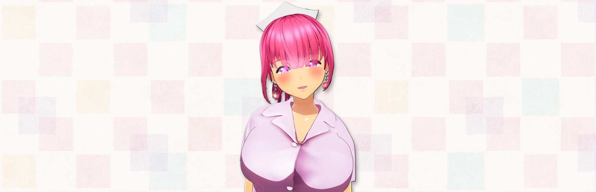 Ejaculation Treatment by Nurse Luna with her Bursting Tits, in a Sexual Treatment Ward! ~3DCG Animation Animation~