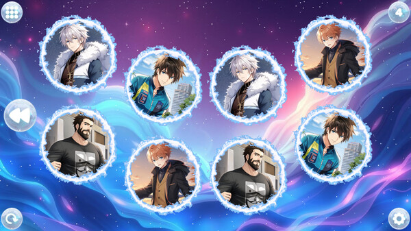 Скриншот 4 из игры Anime Dream Match: Boys
