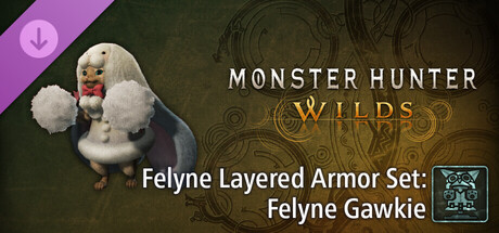 Monster Hunter Wilds - Felyne Layered Armor Set: Felyne Gawkie