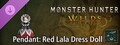 Monster Hunter Wilds - Vedhæng: Red Lala Dress Doll