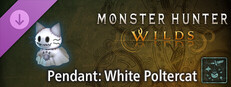 Monster Hunter Wilds - Pendant: White Poltercat Small Capsule Image
