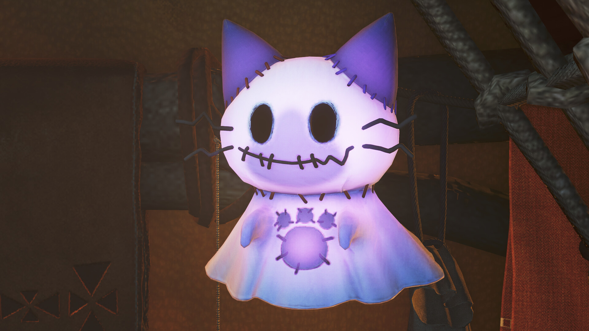 Monster Hunter Wilds - Pendant: Violet Poltercat Featured Screenshot #1