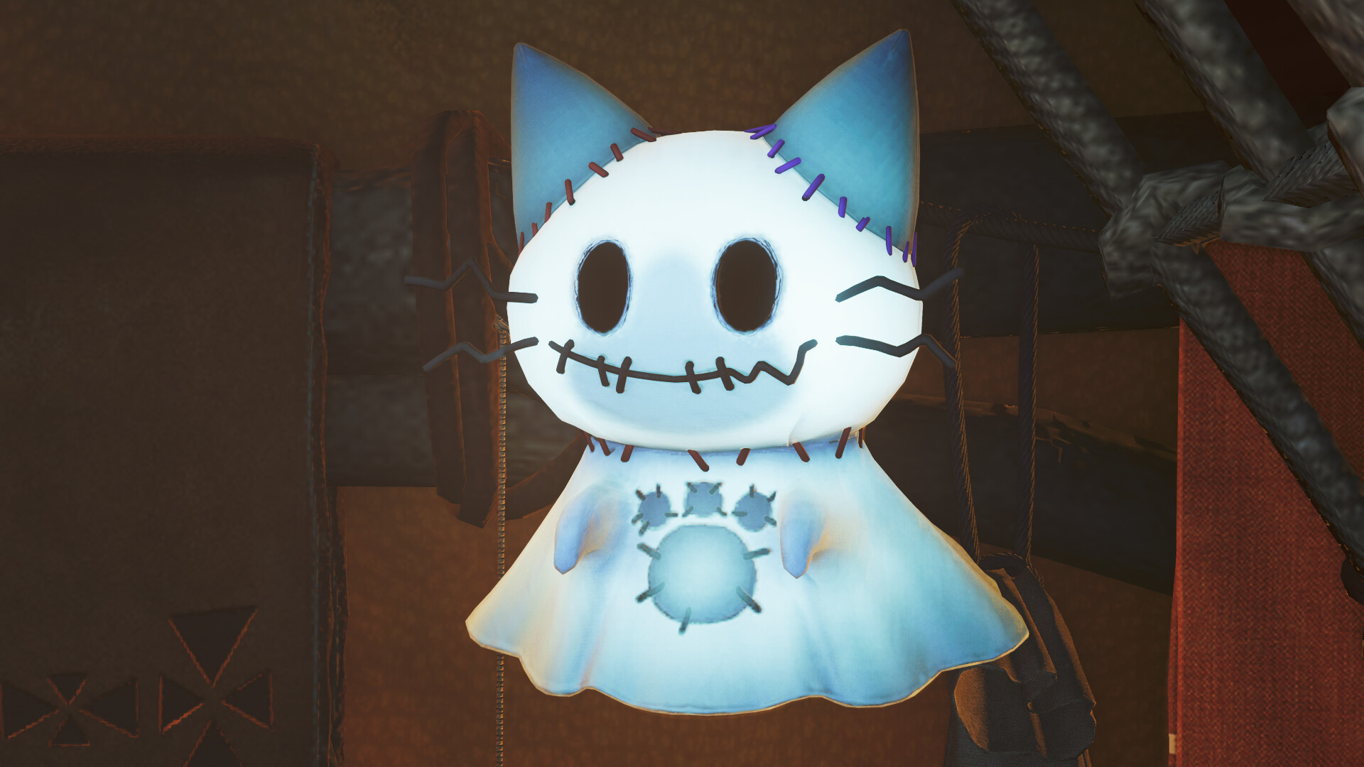 Monster Hunter Wilds - Pendant: Blue Poltercat Featured Screenshot #1