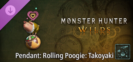 Monster Hunter Wilds - Pendant: Rolling Poogie: Takoyaki
