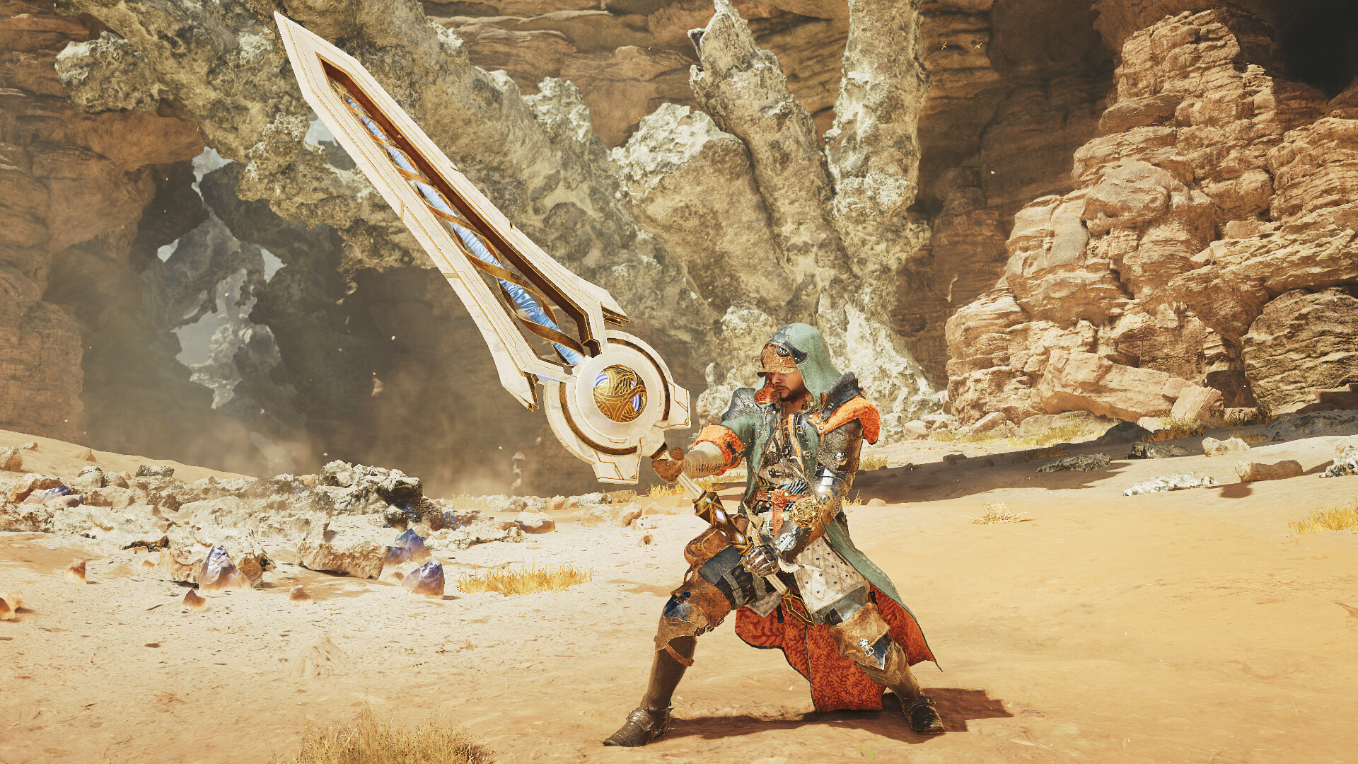Monster Hunter Wilds - Katmanlı Büyük Kılıç: Cosmoloid Kılıcı screenshot 1