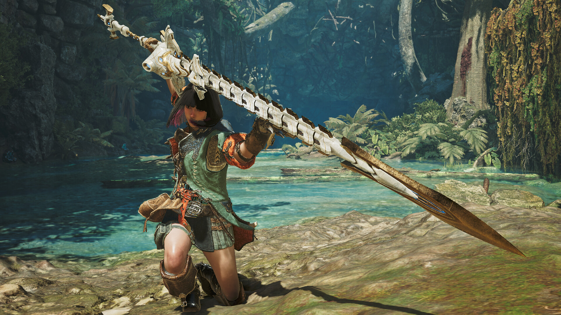 Скриншот Monster Hunter Wilds - Многослойный бастард: космолоидный клинок — кадр 2