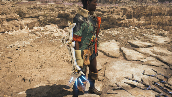 Monster Hunter Wilds - Layered Charge Blade: Cosmoloid Arms