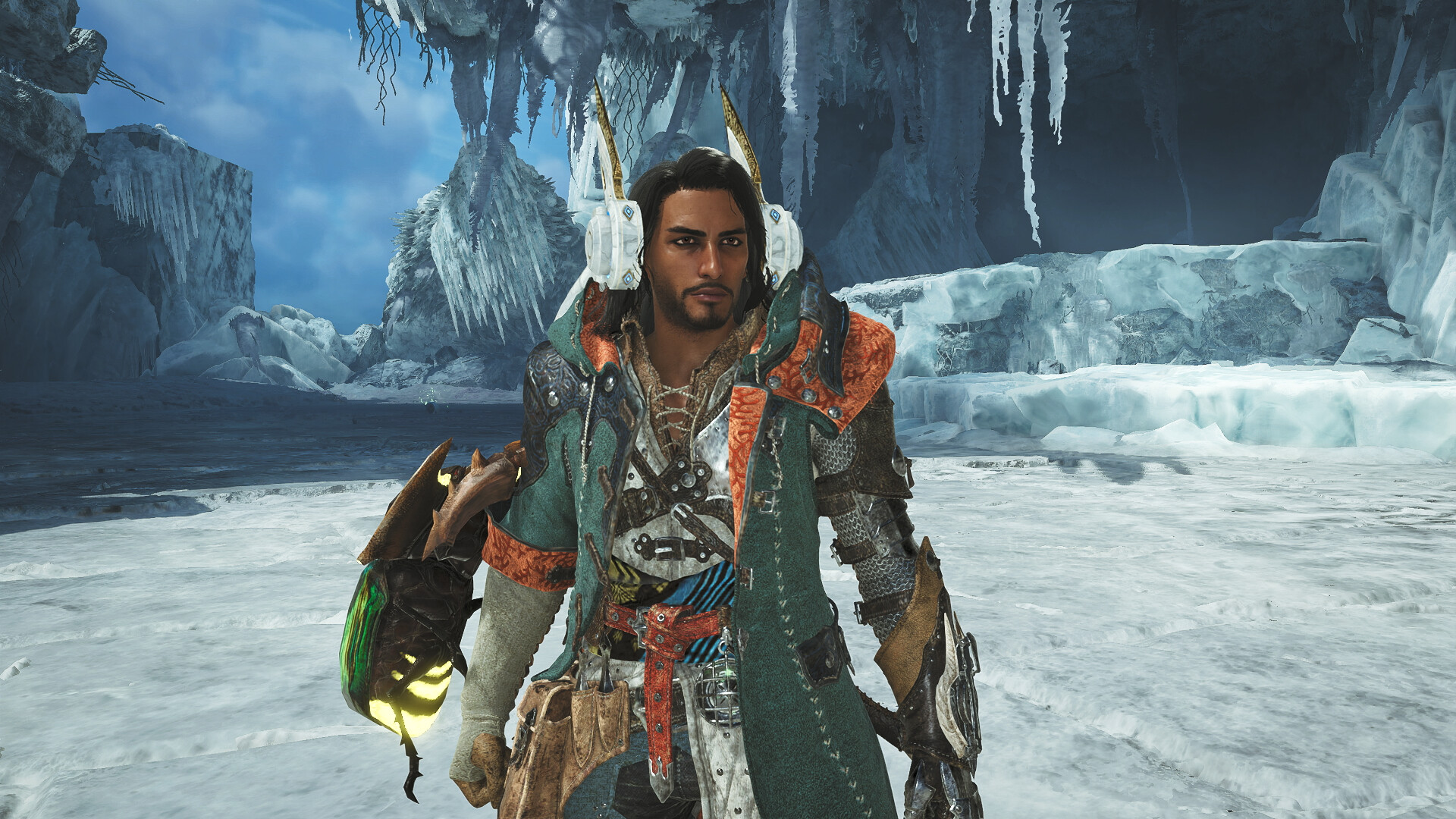 Скриншот Monster Hunter Wilds - Многослойная глефа насекомых: космолоидная глефа — кадр 2