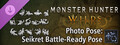Monster Hunter Wilds - Photo Pose: Seikret Battle-Ready Pose