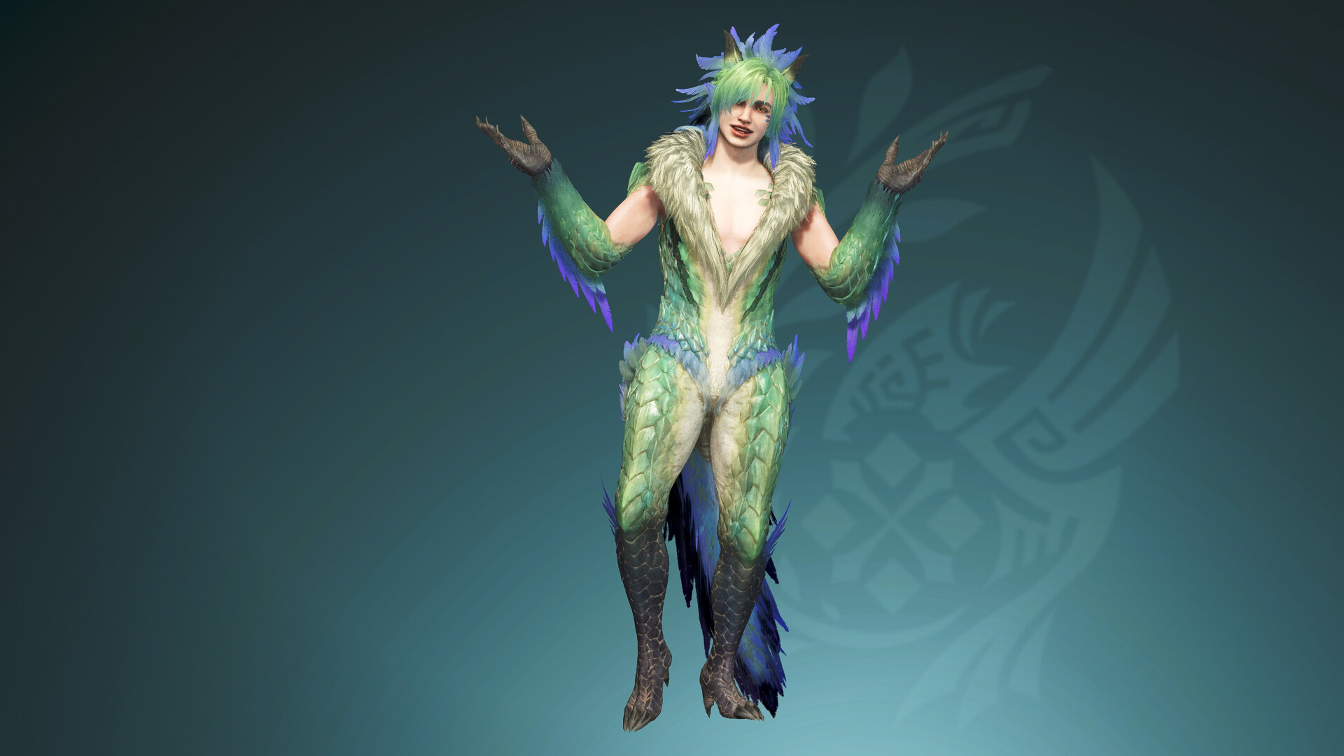 Monster Hunter Wilds - Erik Outfit: Crestcollar Seikret Suit Featured Screenshot #1