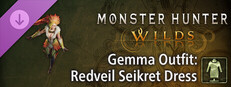 Monster Hunter Wilds - Gemma Outfit: Redveil Seikret Dress