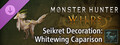 Monster Hunter Wilds - Decorazioni Seikret: Bardatura alabianca