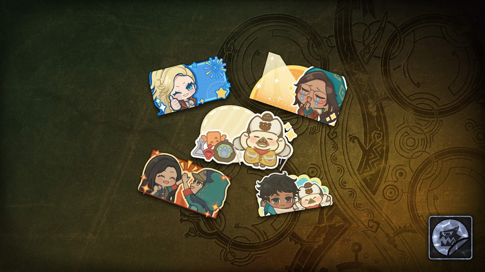 Monster Hunter Wilds - Sticker Set: Avis Unit Greetings Featured Screenshot #1