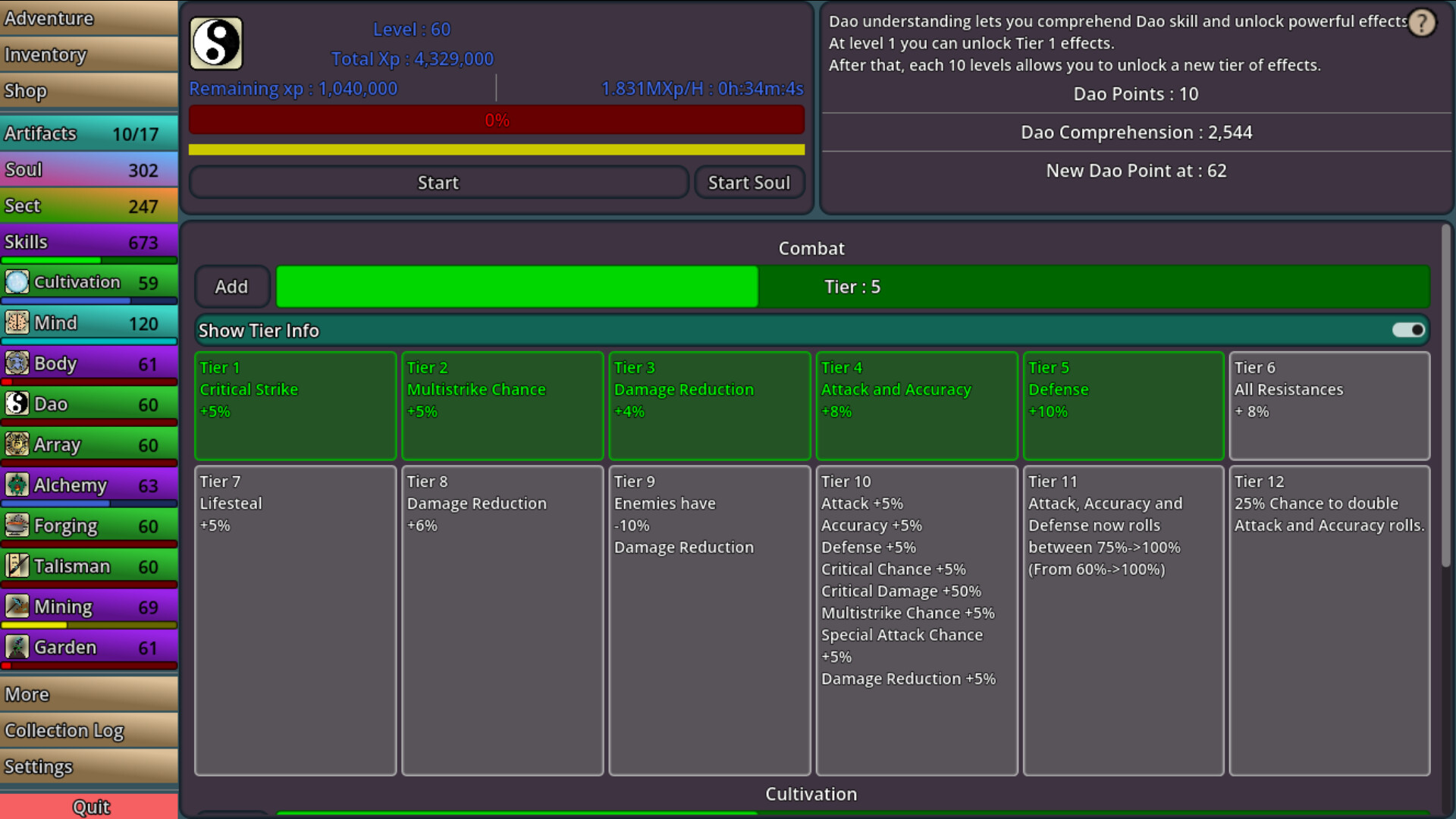 Idle Cultivation screenshot #8