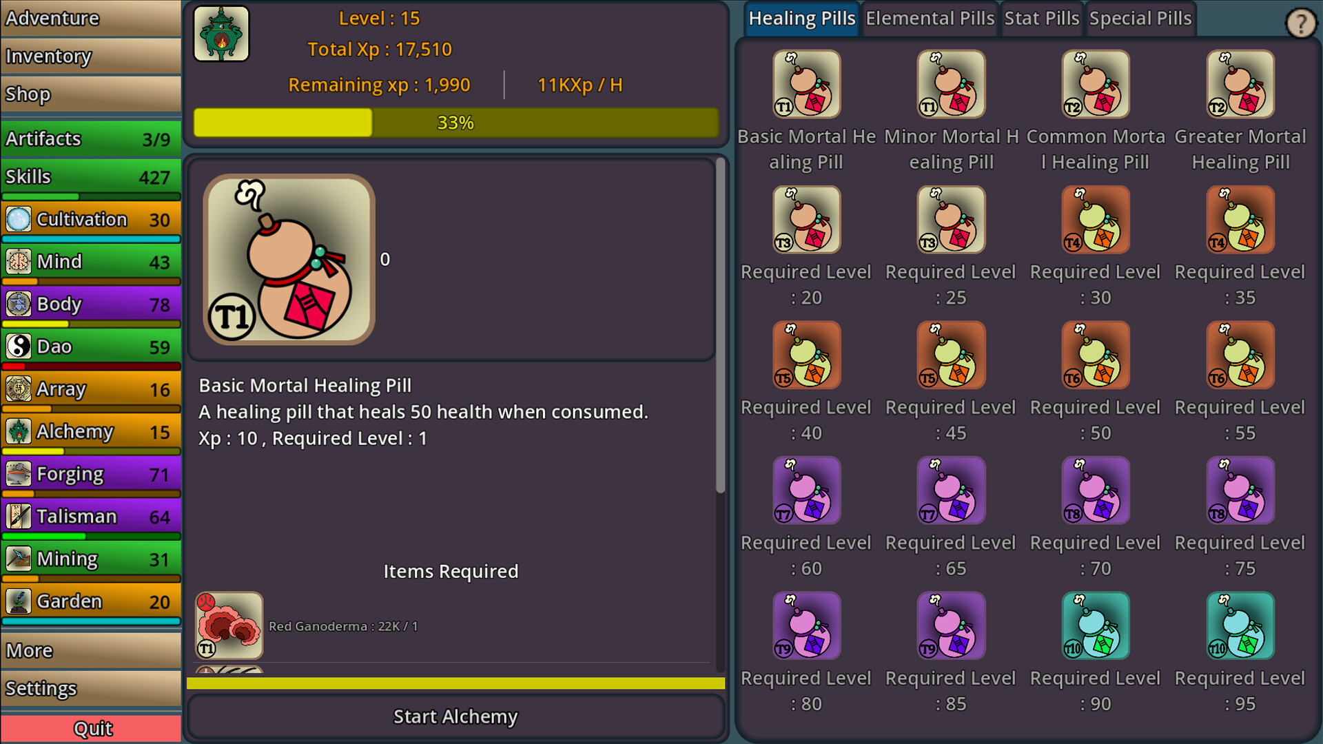 Idle Cultivation screenshot 9