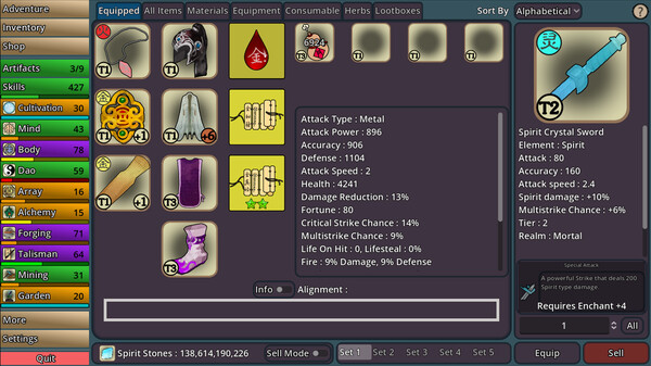Idle Cultivation