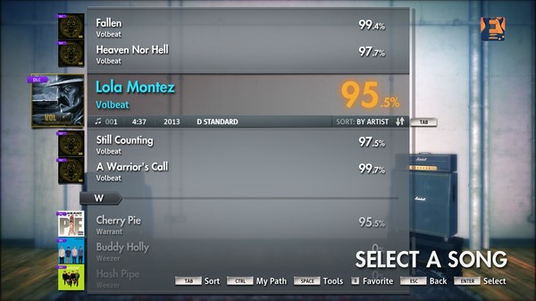 Rocksmith® 2014 – Volbeat - “Lola Montez”