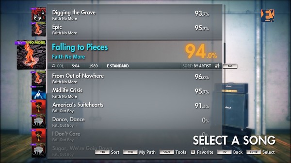 Rocksmith® 2014 – Faith No More - “Falling to Pieces”