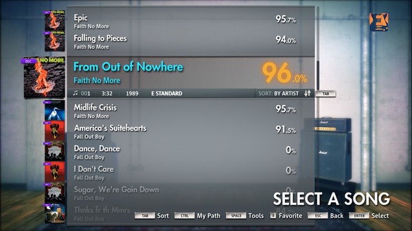 Rocksmith® 2014 – Faith No More - “From Out of Nowhere”