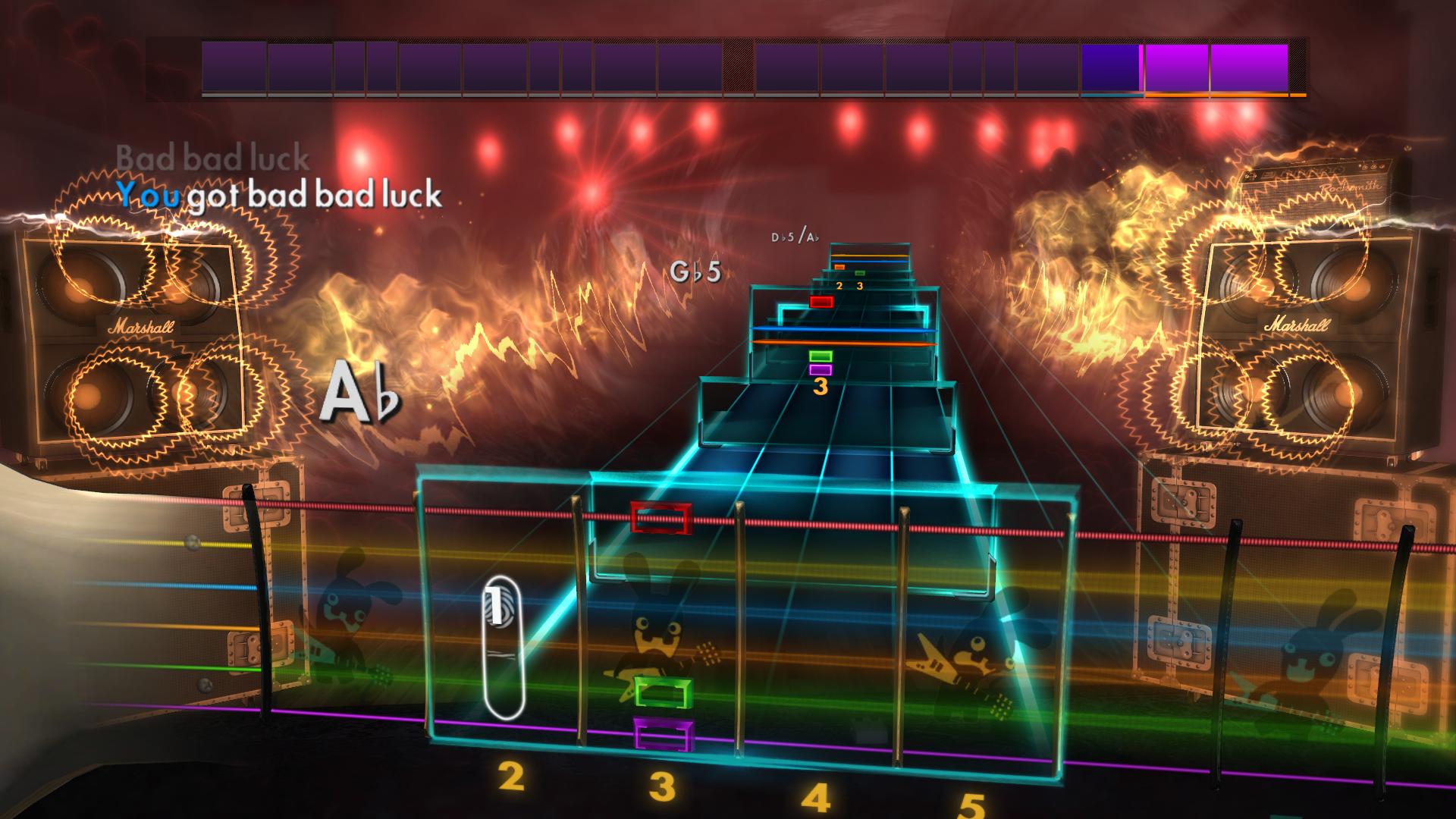 Rocksmith® 2014 – Social Distortion - “Bad Luck” Featured Screenshot #1