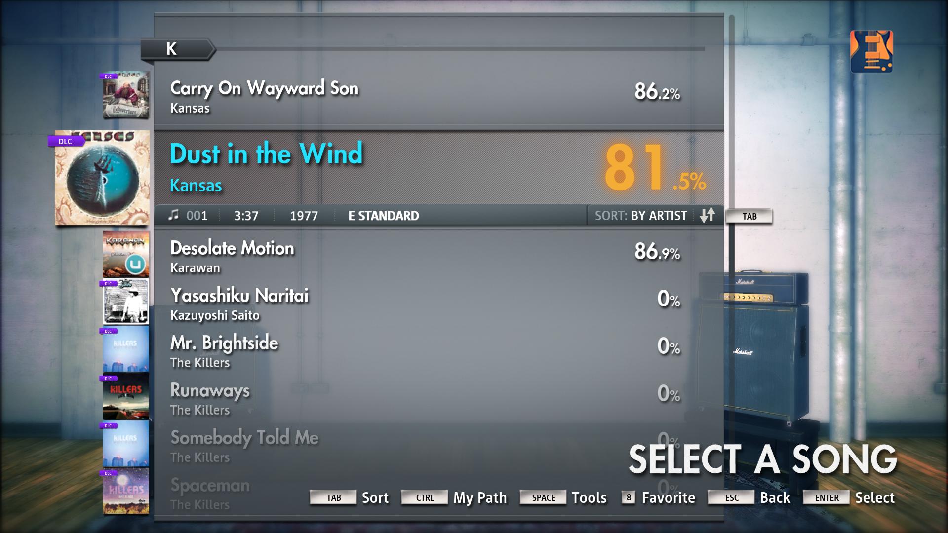 Rocksmith® 2014 – Kansas - “Dust In the Wind” Featured Screenshot #1