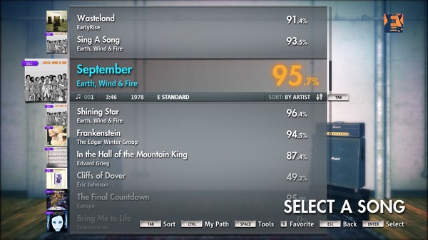 Rocksmith® 2014 – Earth, Wind & Fire - “September”