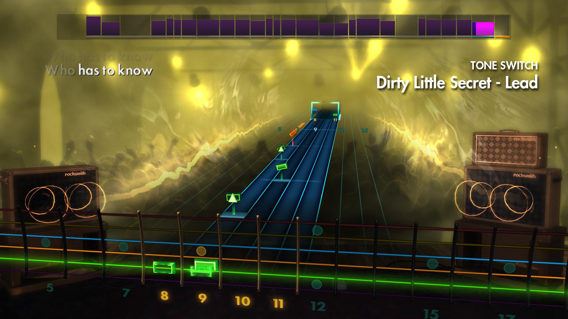 Rocksmith® 2014 – The All-American Rejects - “Dirty Little Secret” Featured Screenshot #1