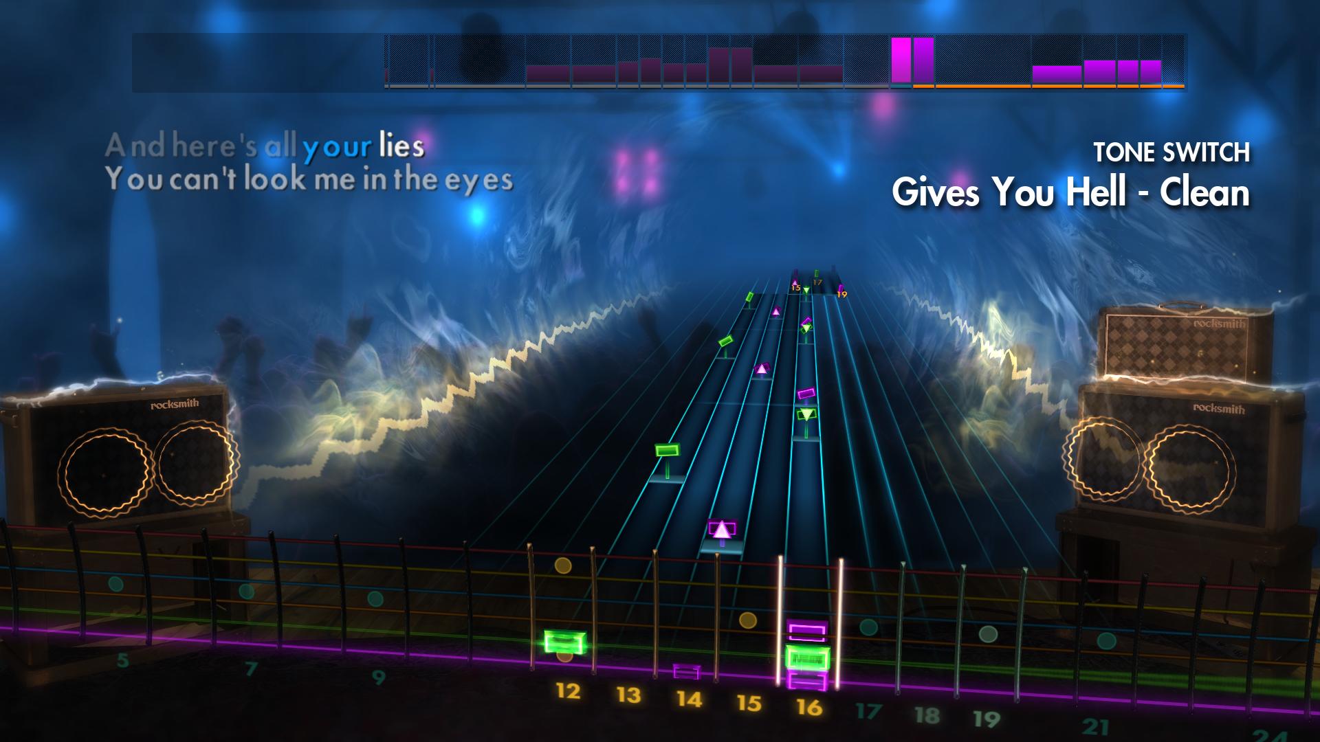 Rocksmith® 2014 – The All-American Rejects - “Gives You Hell” Featured Screenshot #1