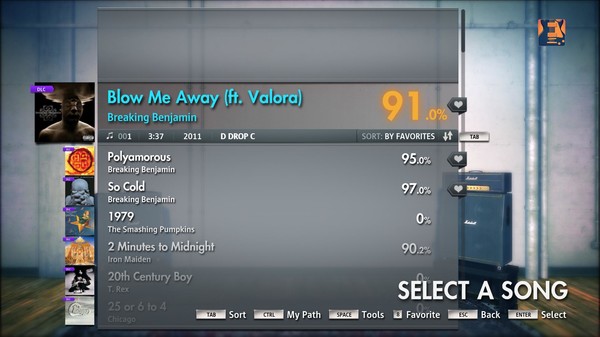 Rocksmith® 2014 – Breaking Benjamin - “Blow Me Away (ft. Valora)”