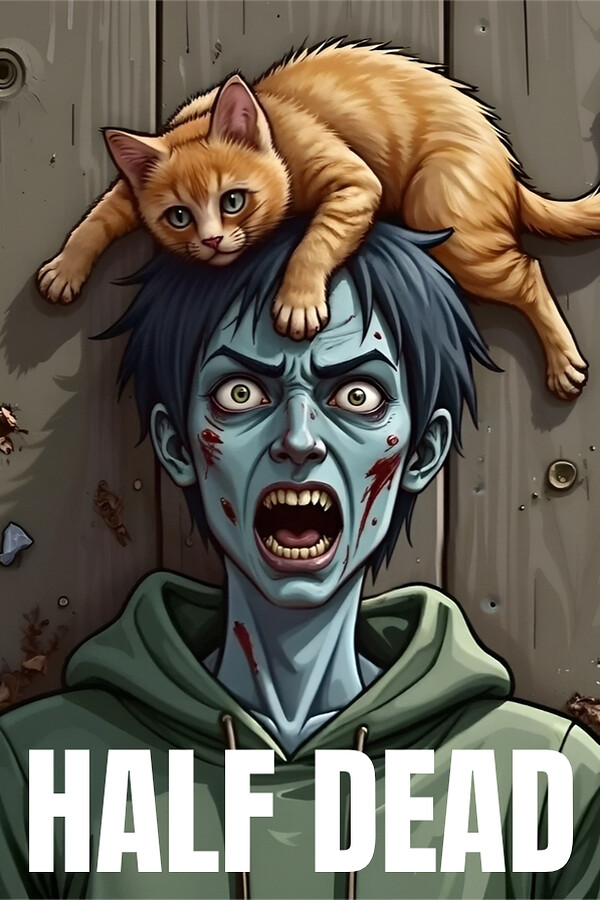 Capa de Half Dead: A Zombie Story Game