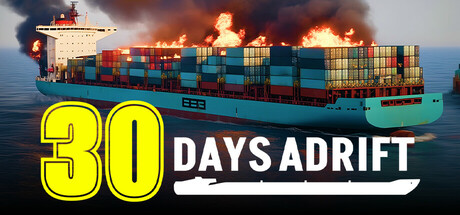 30 DAYS ADRIFT cover art