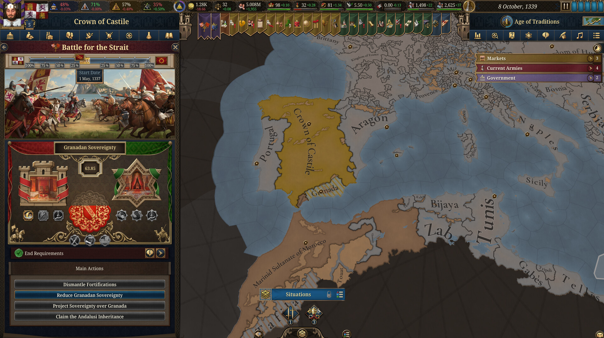 Europa Universalis V: Across the Pillars Featured Screenshot #1