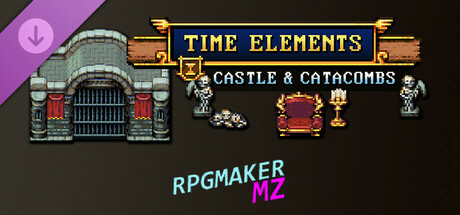 RPG Maker MZ - Time Elements - Castle and Catacombs cover art