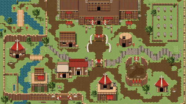 RPG Maker MV - KR Tribal Fort Tileset
