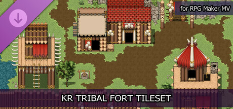 RPG Maker MV - KR Tribal Fort Tileset cover art