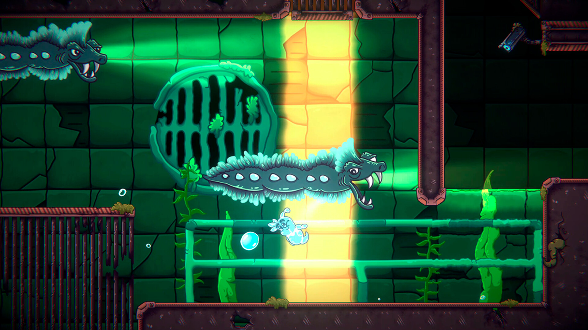 Bubble Ghost Remake - Comic Book Featured Screenshot #1